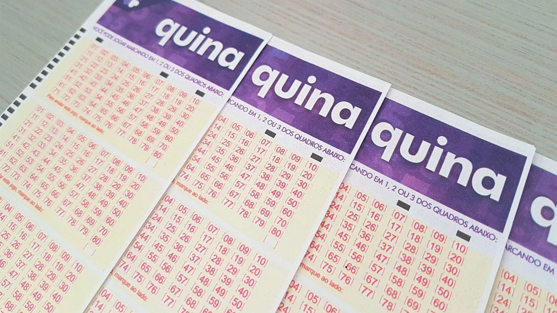 Sorteio da Quina concurso 7103
