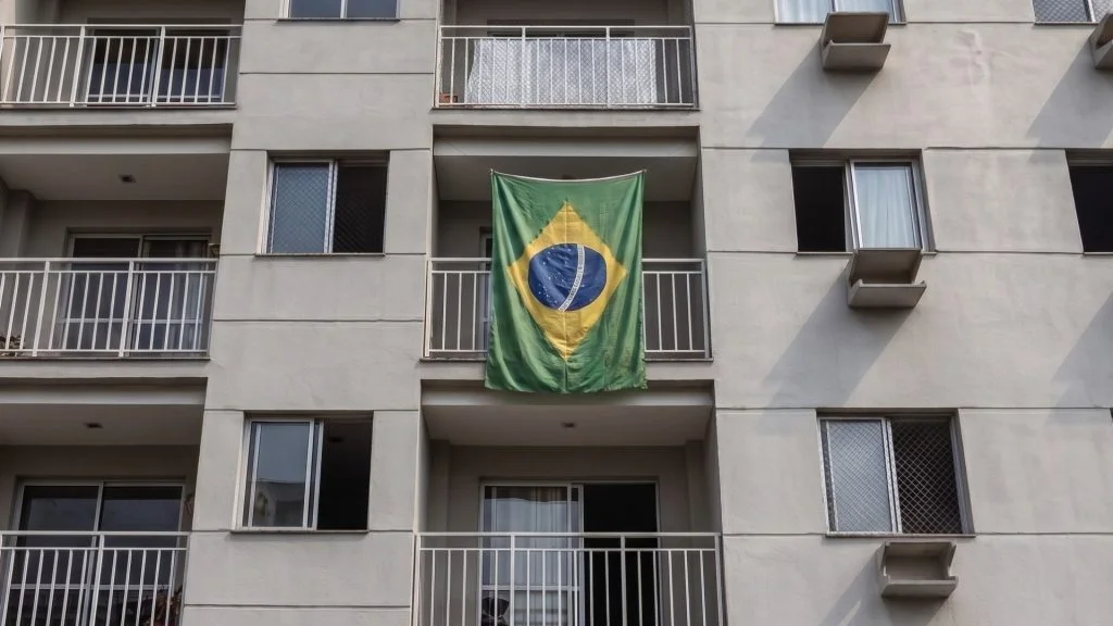 Bandeira do Brasil Condomínio