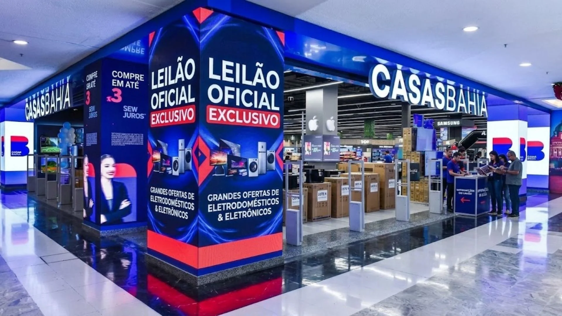 Casas Bahia Leilão