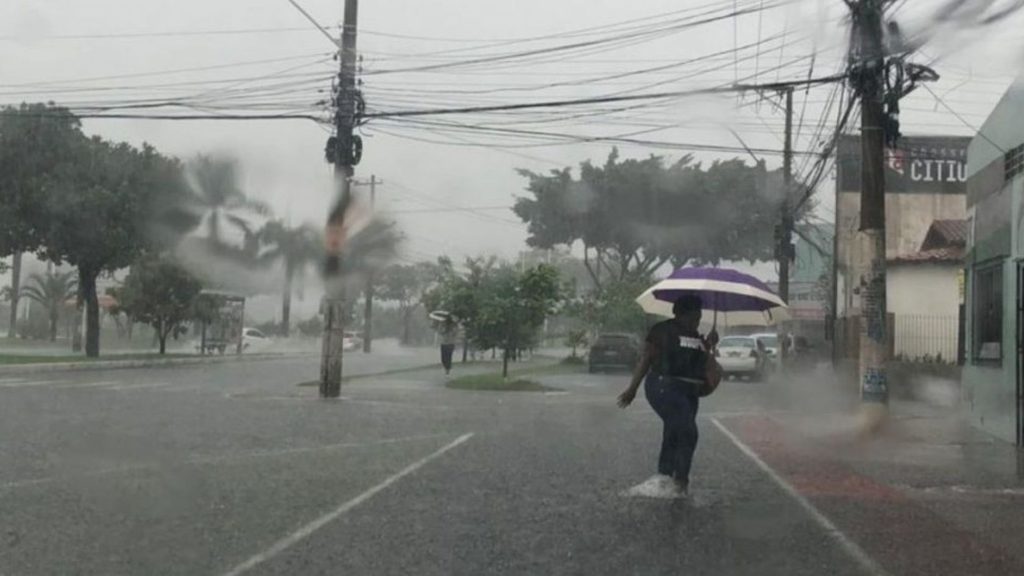 chuva forte na Serra