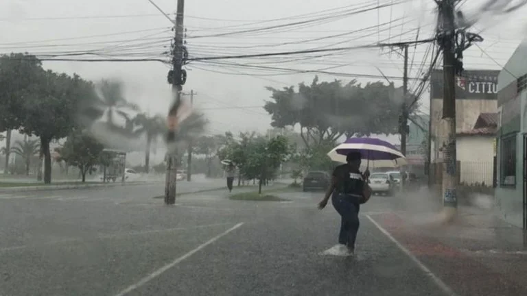 chuva forte na Serra