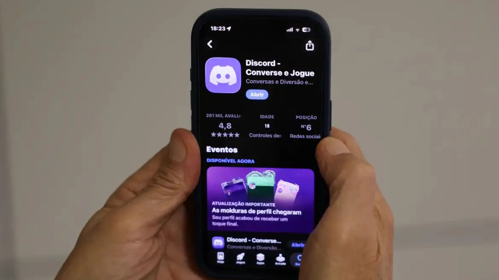 Discord proteção de crianças