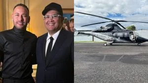 Empresário de Neymar Rick Renner Helicóptero