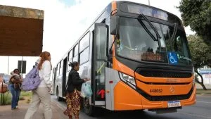 Greve dos rodoviários Ônibus