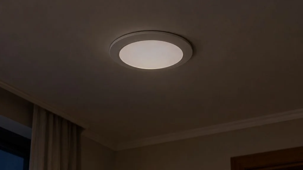 Por que a lâmpada LED continua acesa mesmo desligada?