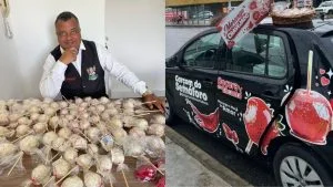 Morango cravejado Garçom