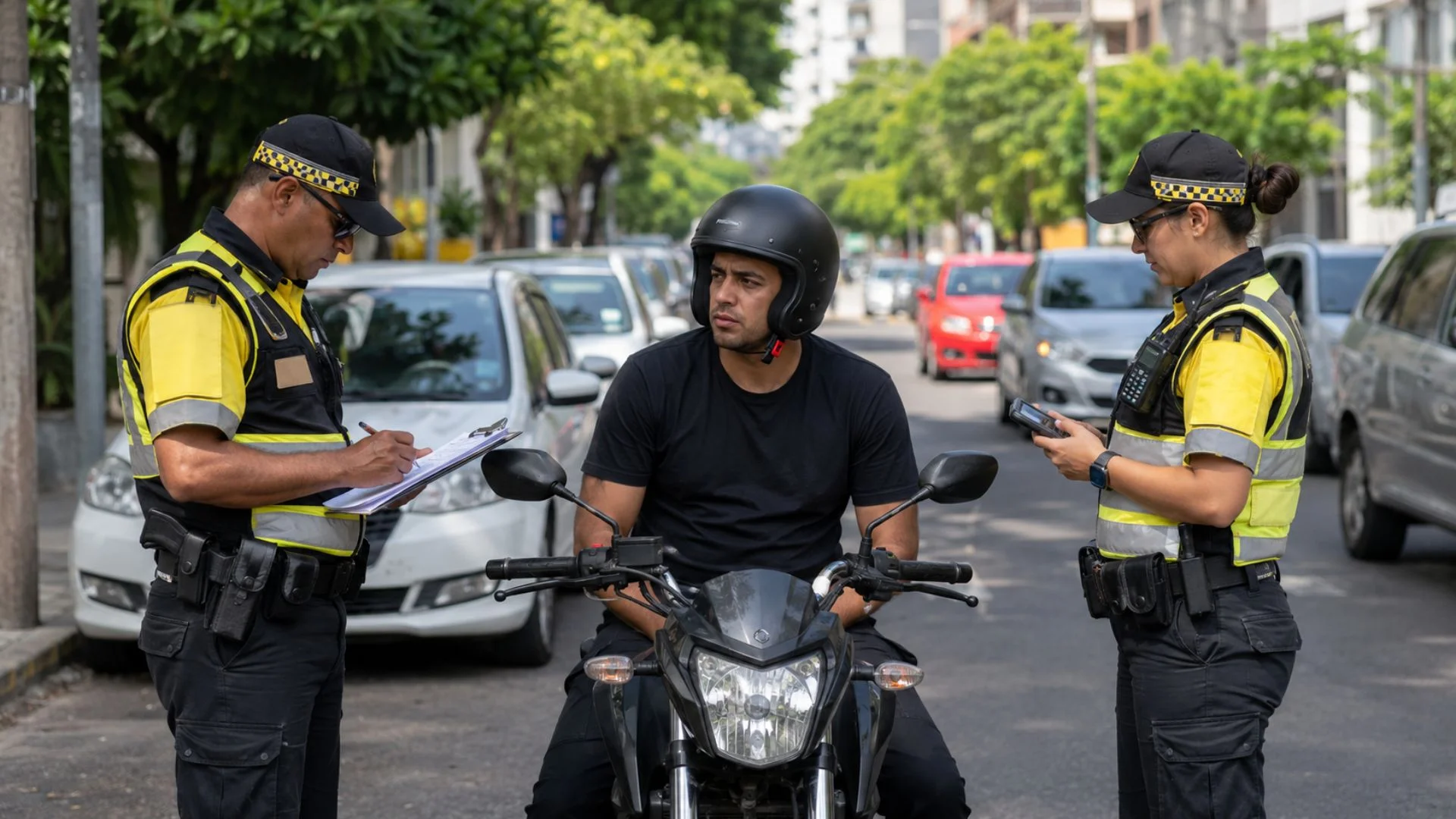 Motociclista Fone de ouvido