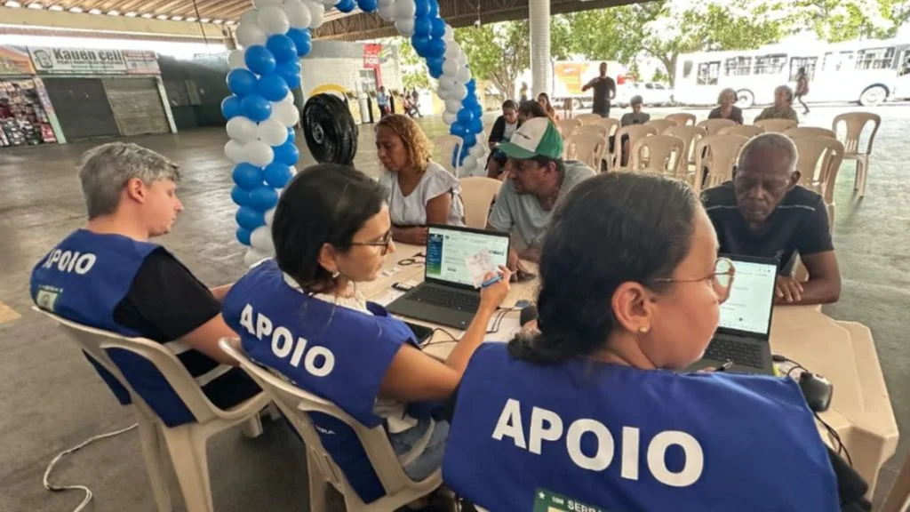 mutirão para limpar o nome
