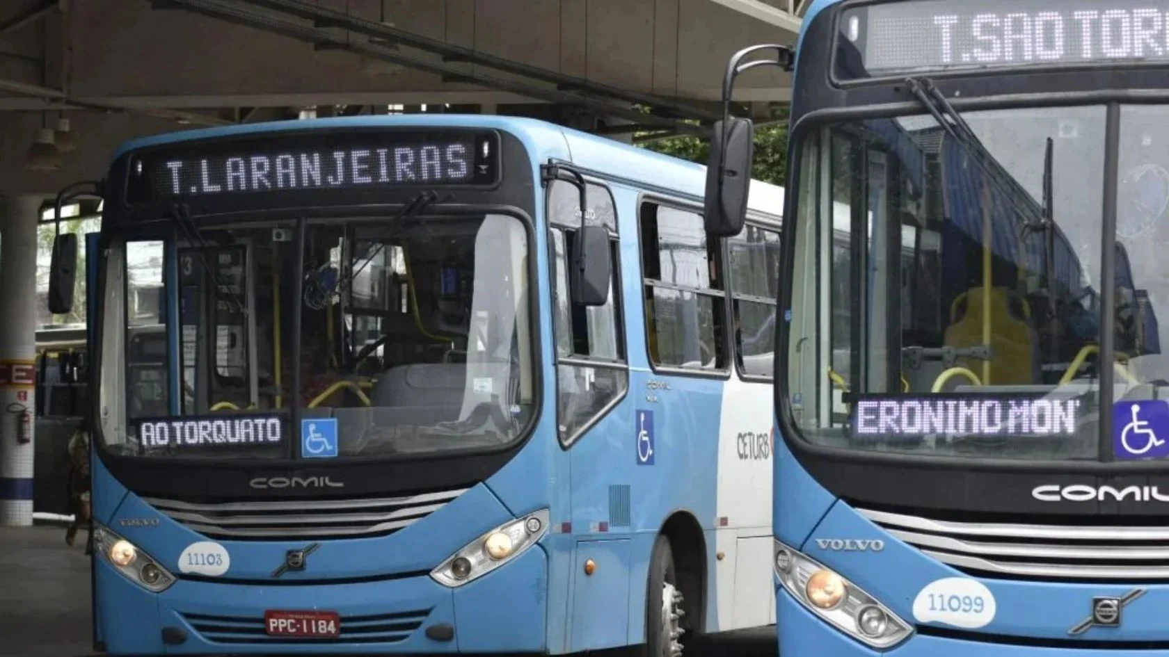 nova linha do Transcol na Serra