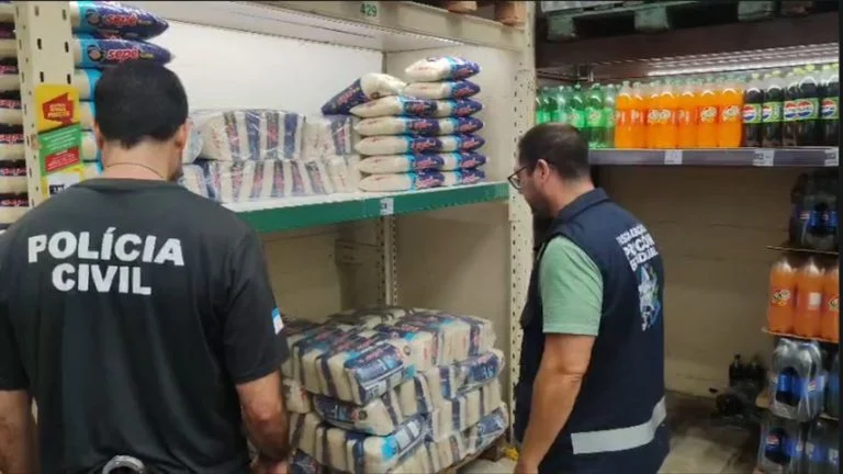 supermercado fiscalizado na Serra
