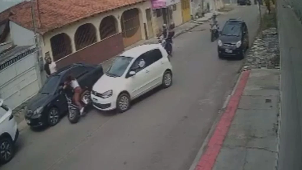 acidente com bicicleta elétrica na Serra