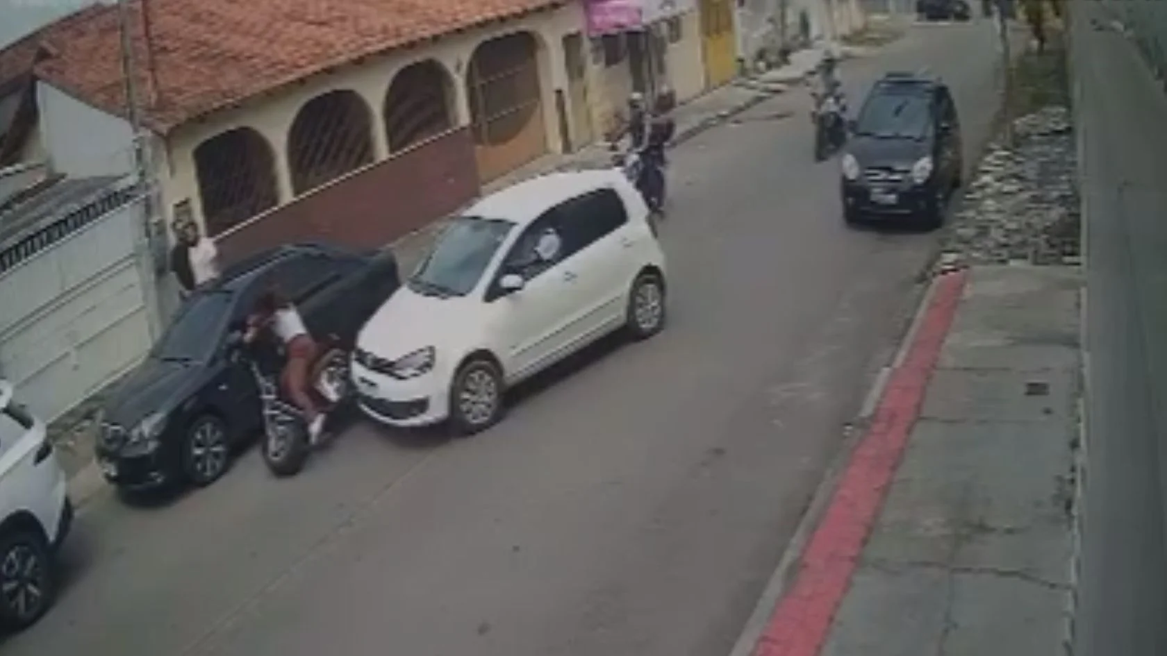 acidente com bicicleta elétrica na Serra