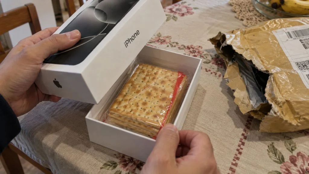 Amazon iPhone Biscoito