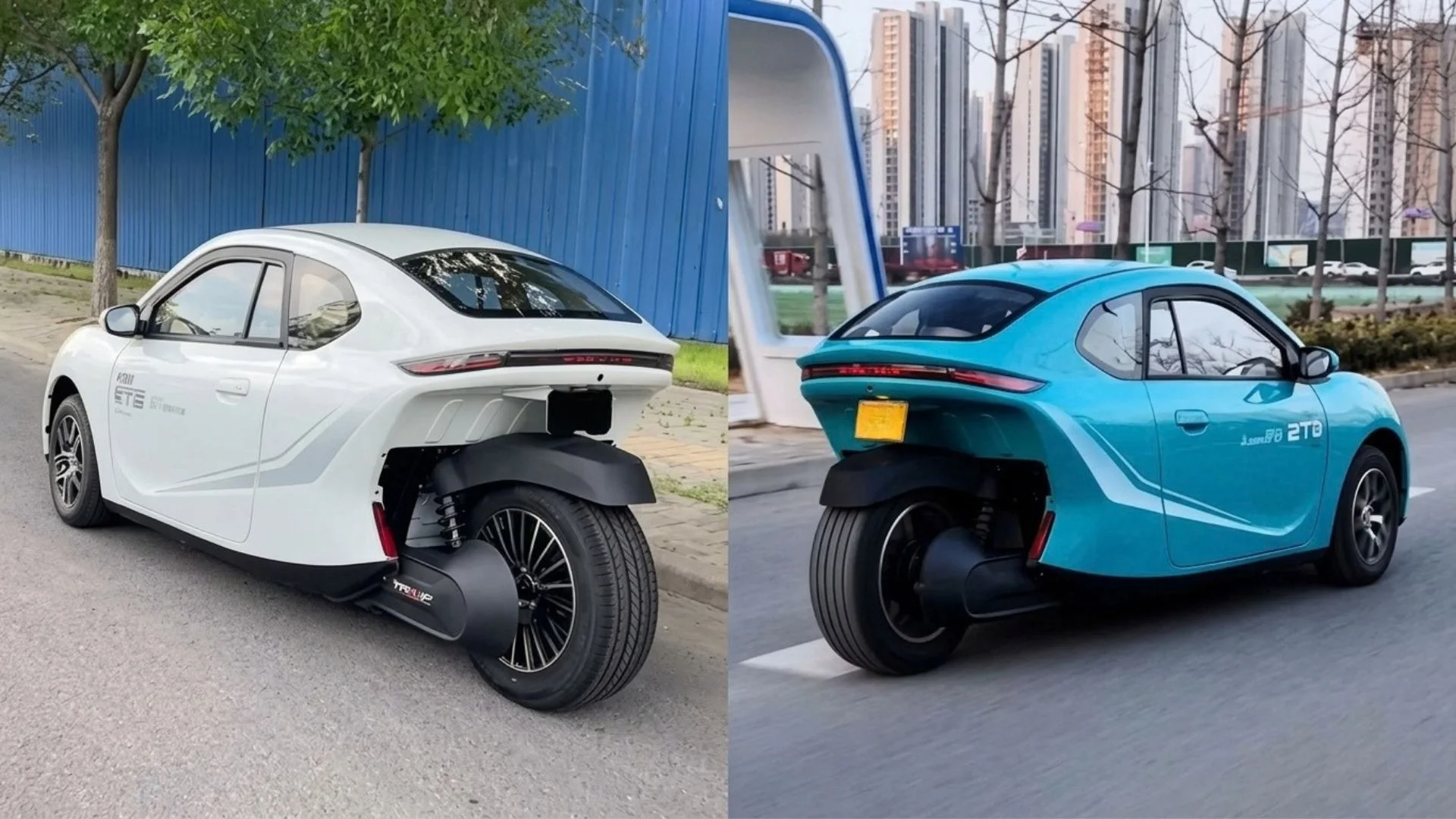 Carro elétrico chinês Triciclo