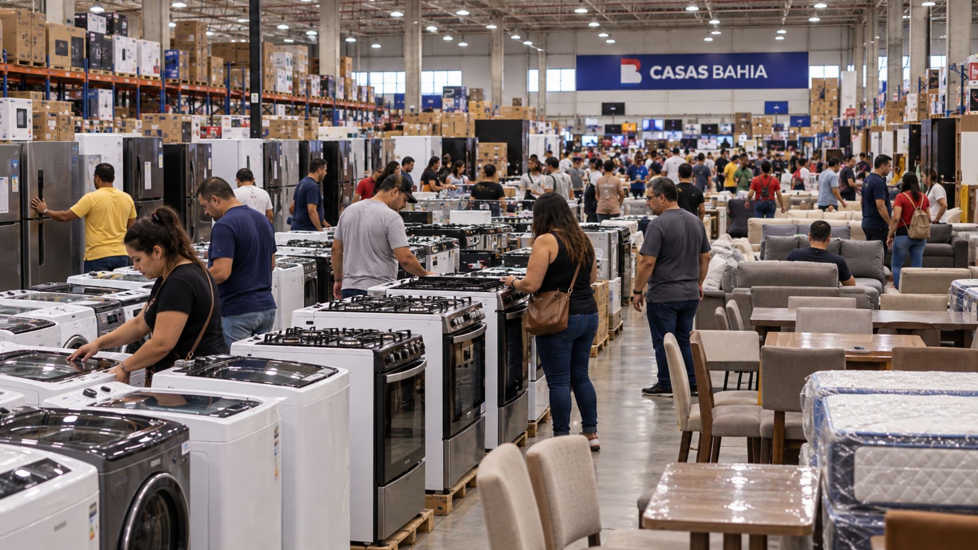 Casas Bahia faz novo leilão