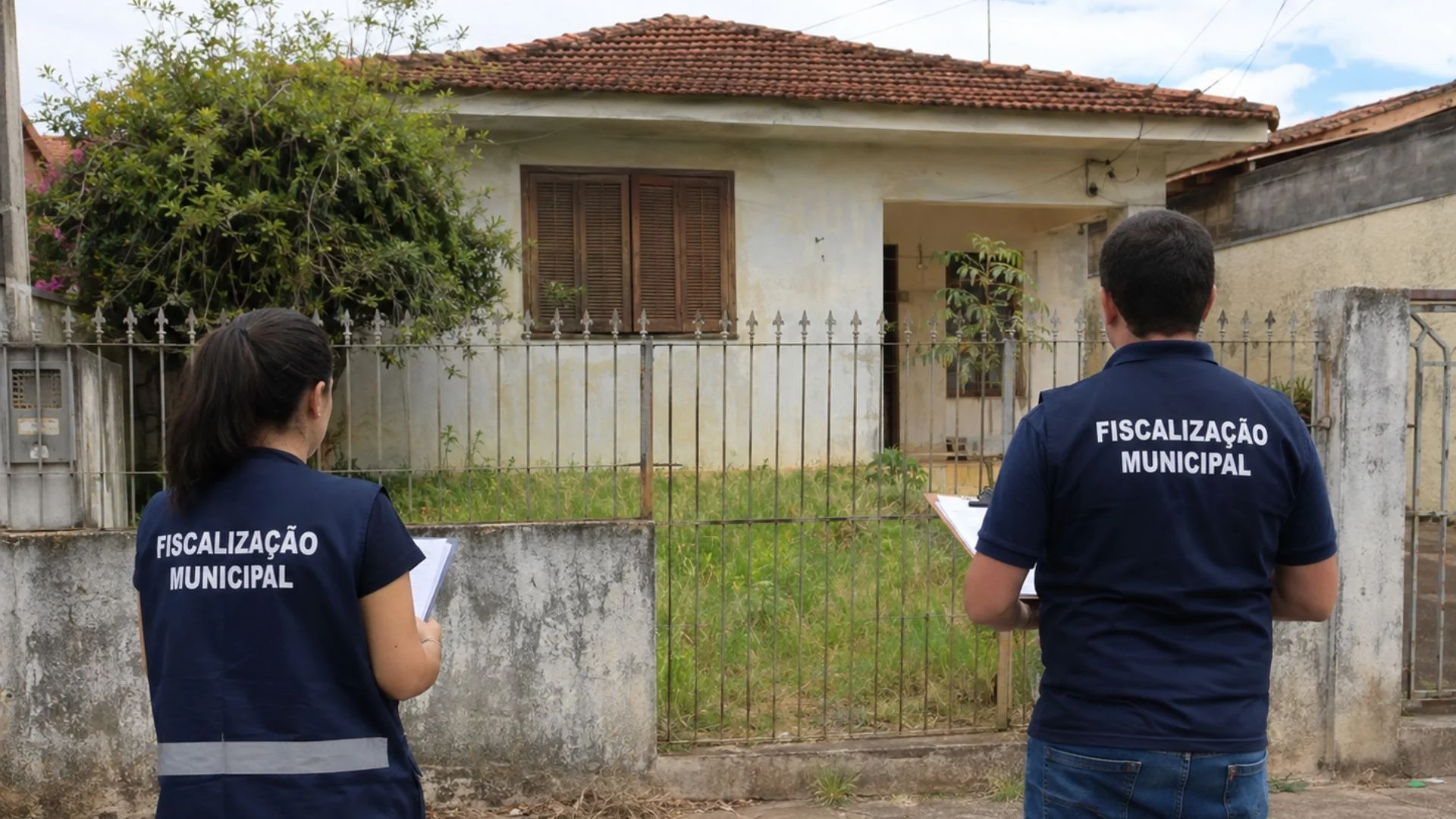 Casas vazias Terrenos abandonados
