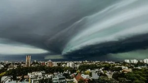 Ciclone Frente fria Chuva