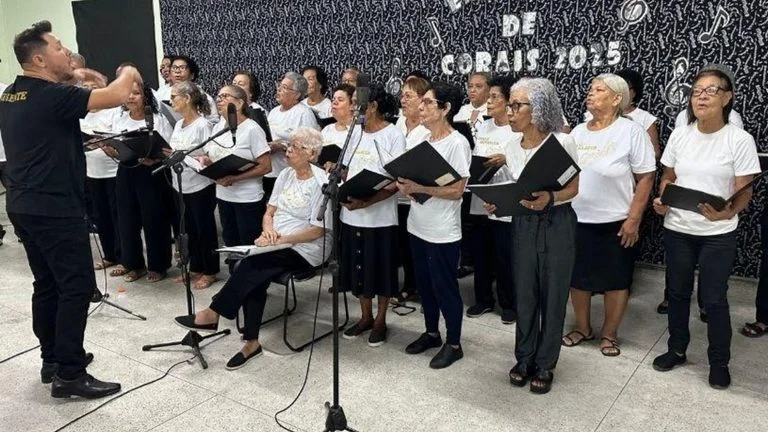 Encontro de corais na Serra