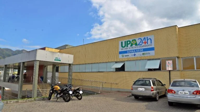 filho agressão mãe na Serra