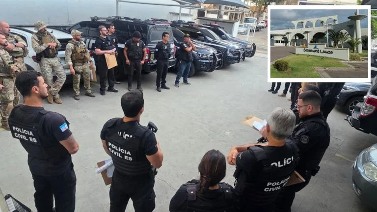 golpe em condomínio de luxo da Serra