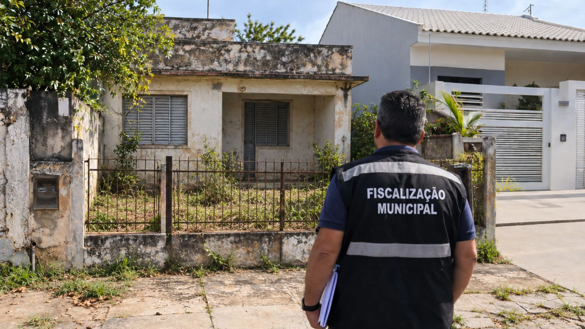 Imóveis abandonados Prefeituras Lei posse