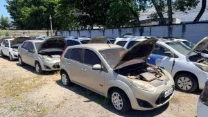 leilão de carros da Polícia Militar