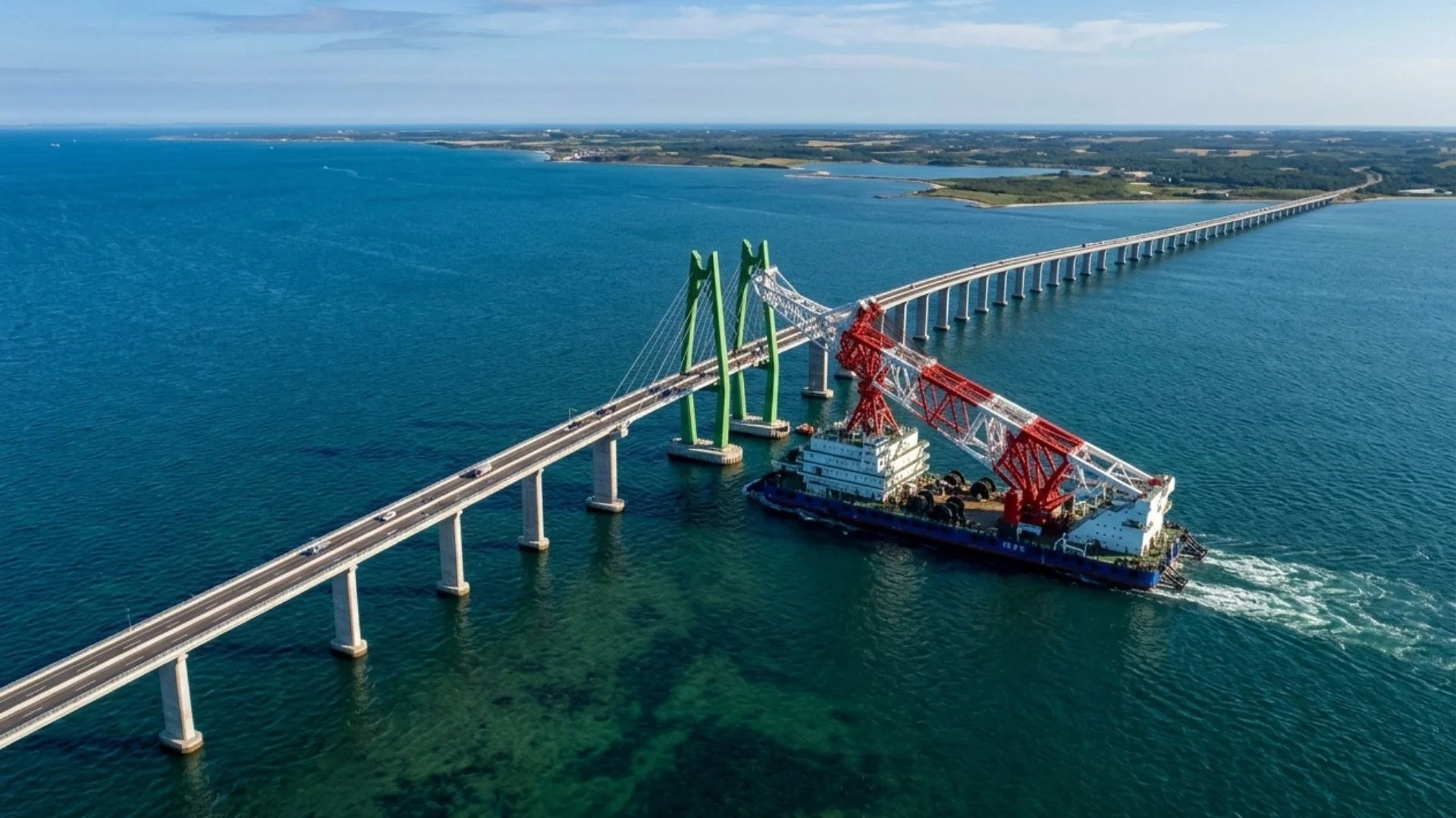 Maior ponte da América Latina Chineses