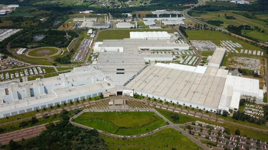 Montadora de luxo Fábrica Funcionários