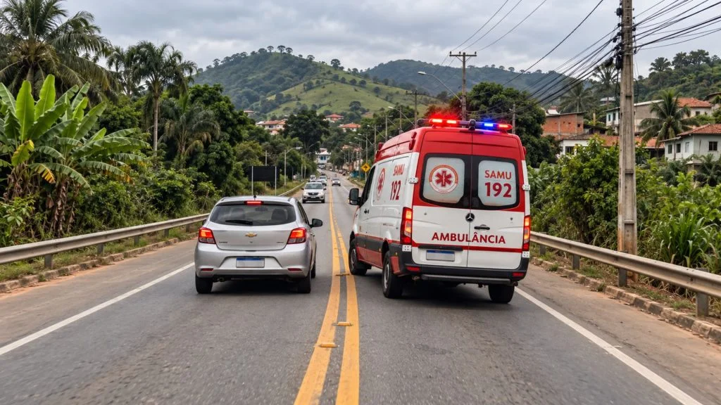 Motorista ambulância