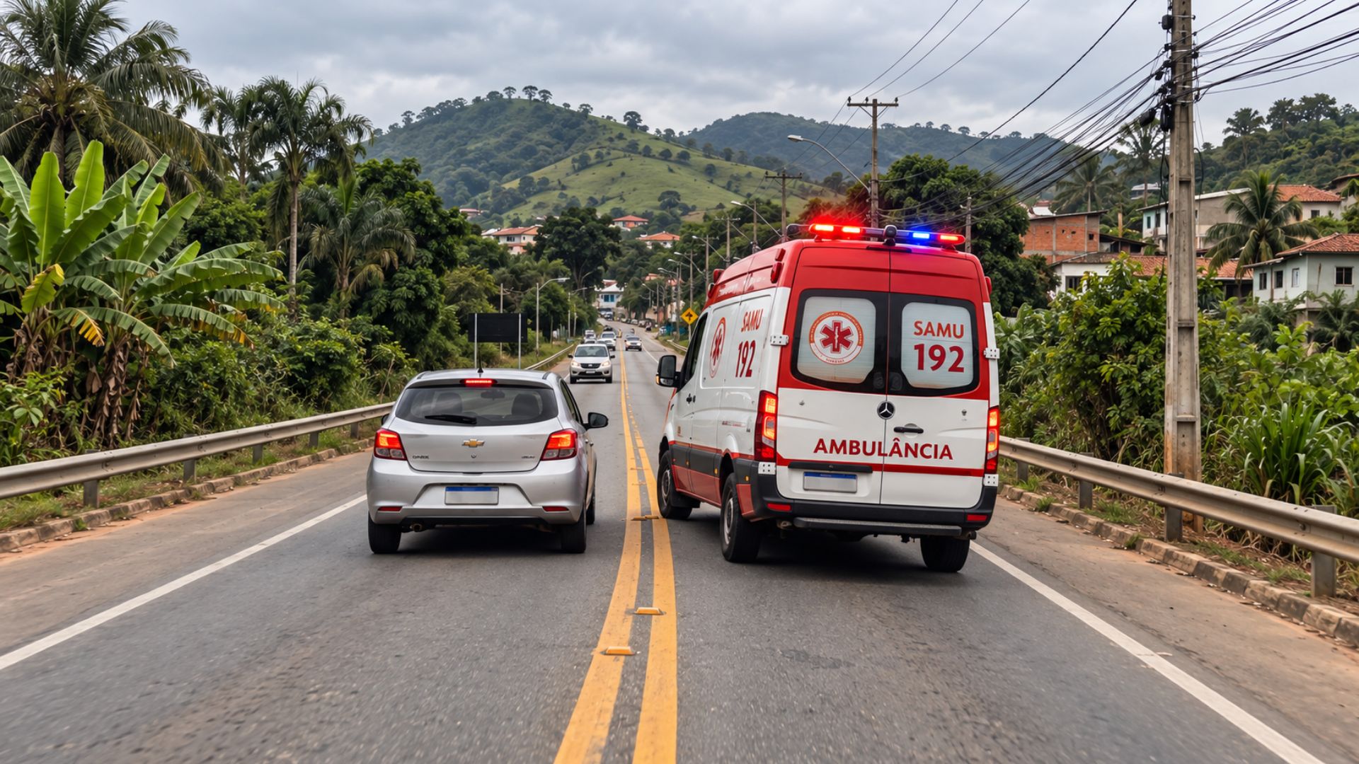 Motorista ambulância