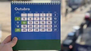 Novo feriado 30 de outubro