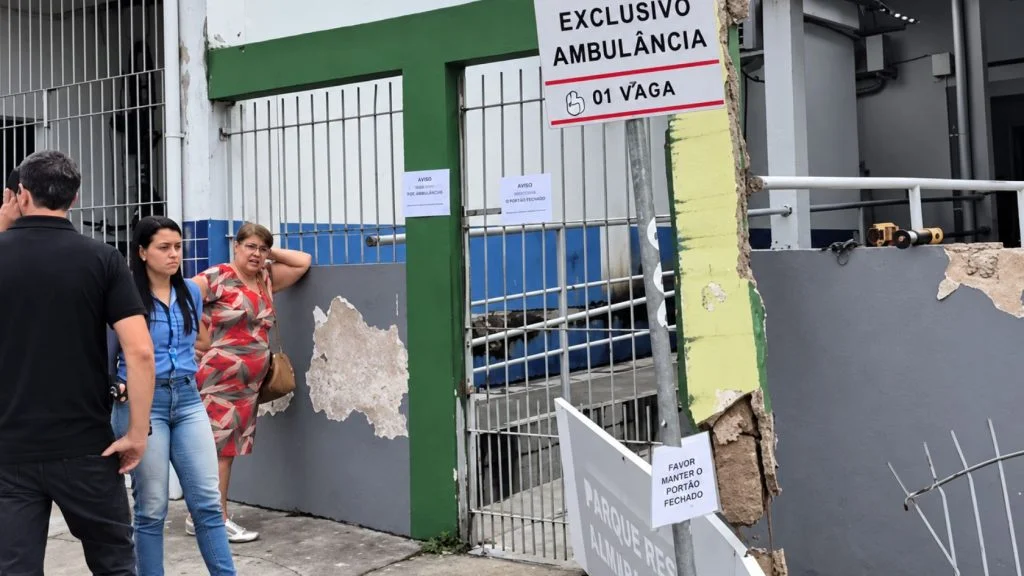 Posto de saúde interditado na Serra