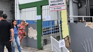 Posto de saúde interditado na Serra