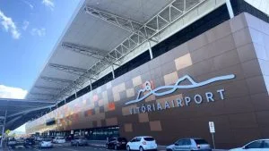 primeiro voo internacional do Aeroporto de Vitória