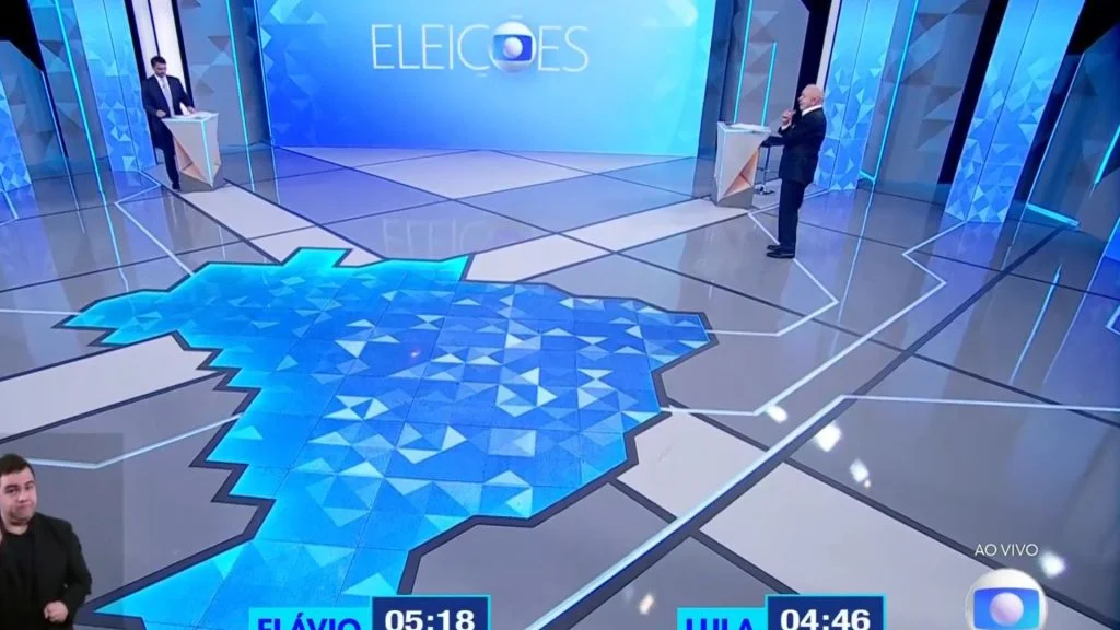 quem ganhou o debate da Globo entre Lula e Flávio Bolsonaro