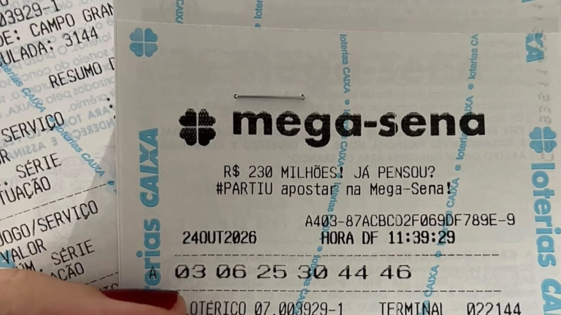 Sortudos da Serra acertam na Mega-Sena