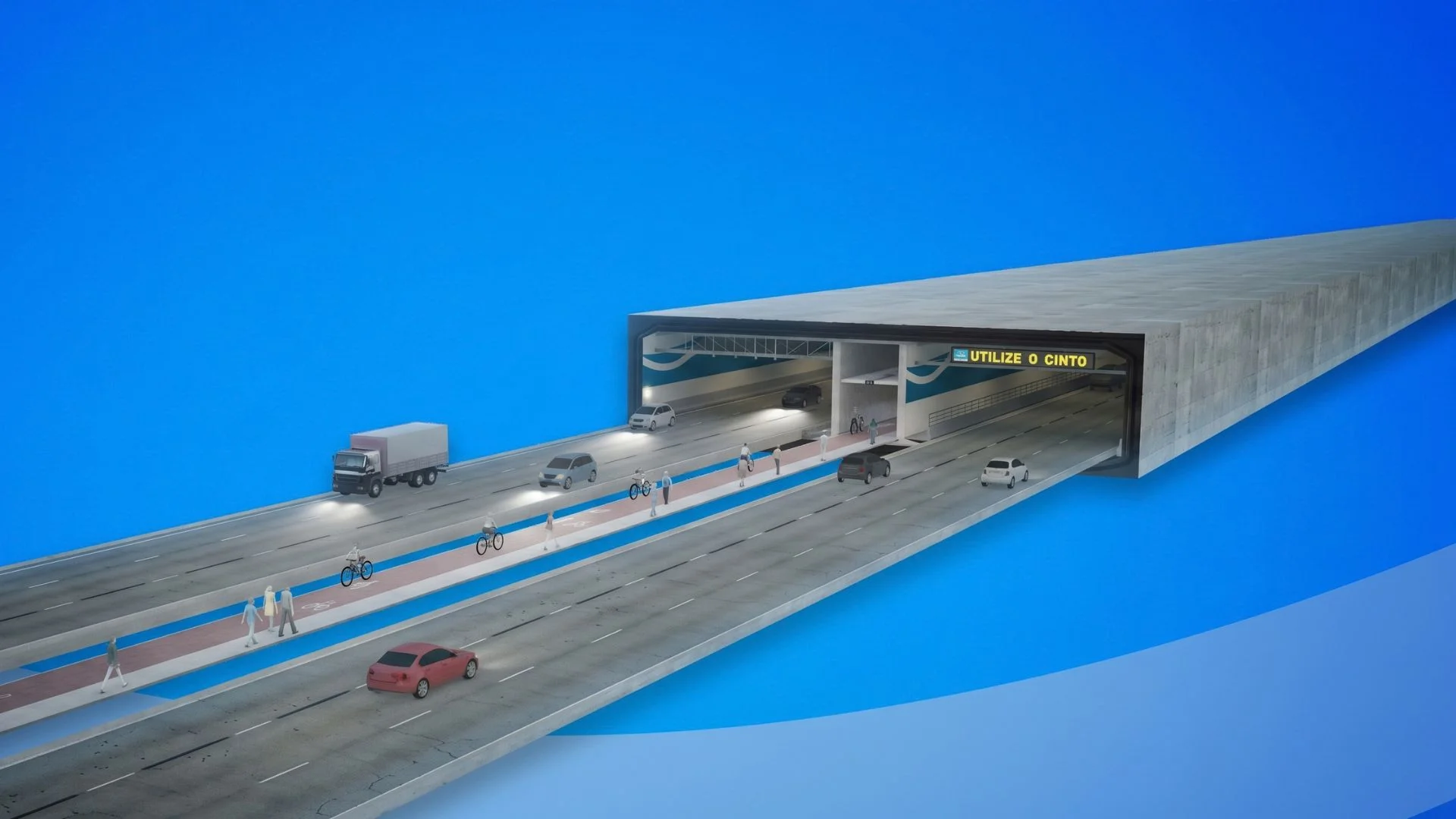 Túnel debaixo do mar BR-101